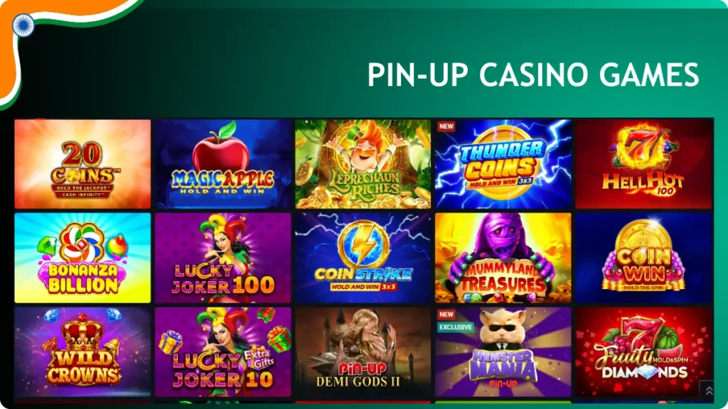 casino online game pin up